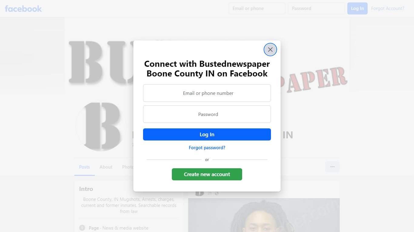 Bustednewspaper Boone County IN - Facebook